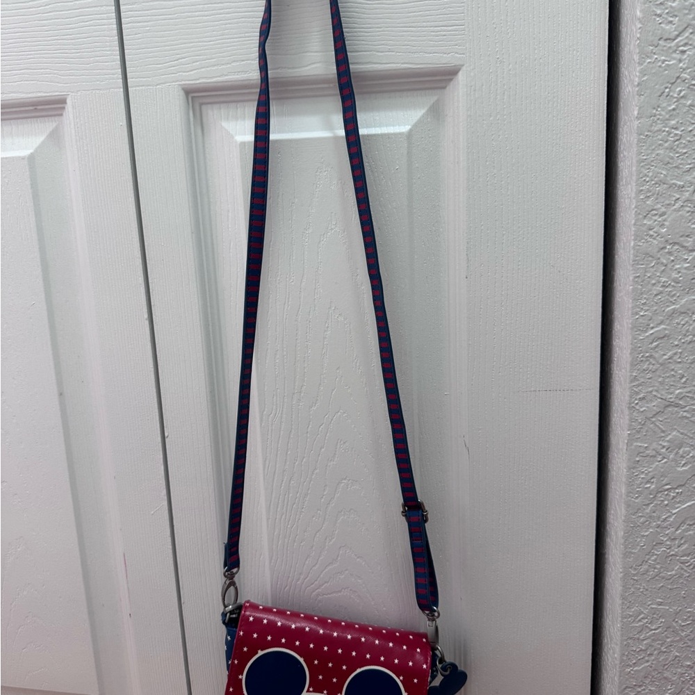 Disney Blue and White Mickey Patterned Bag